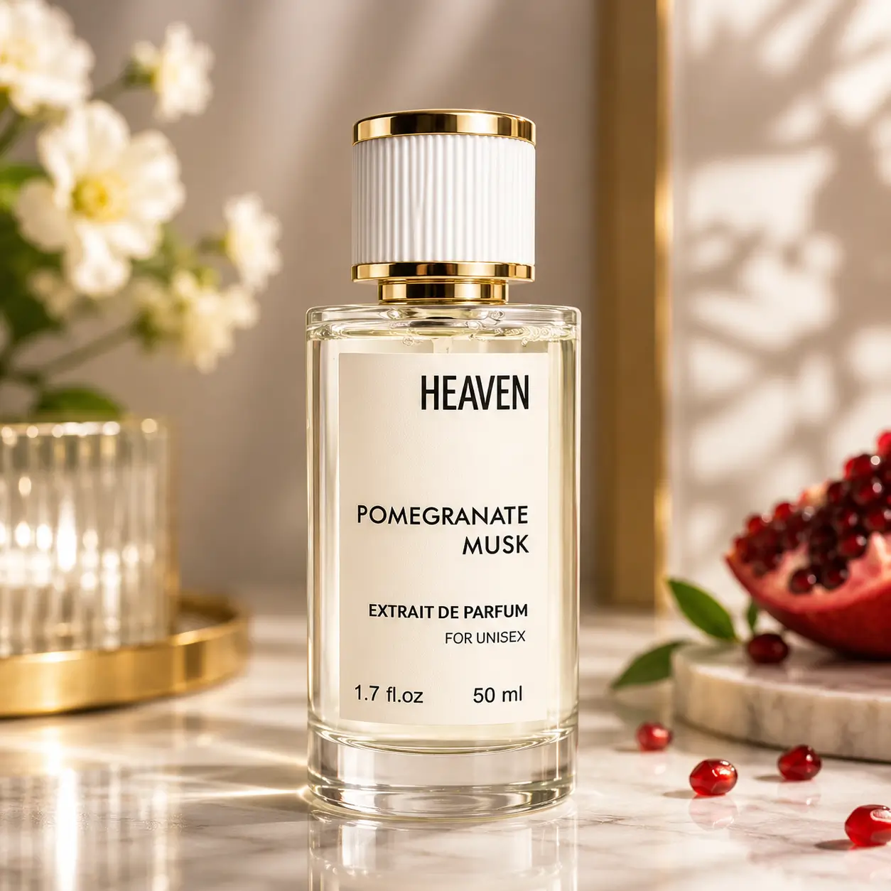 60970f8b-4545-486e-9f0d-ea411f41a53e عطر بوجرانيت مسك اكستريت دو بارفان للجنسين من هيفين - 50 مل - الصورة 1